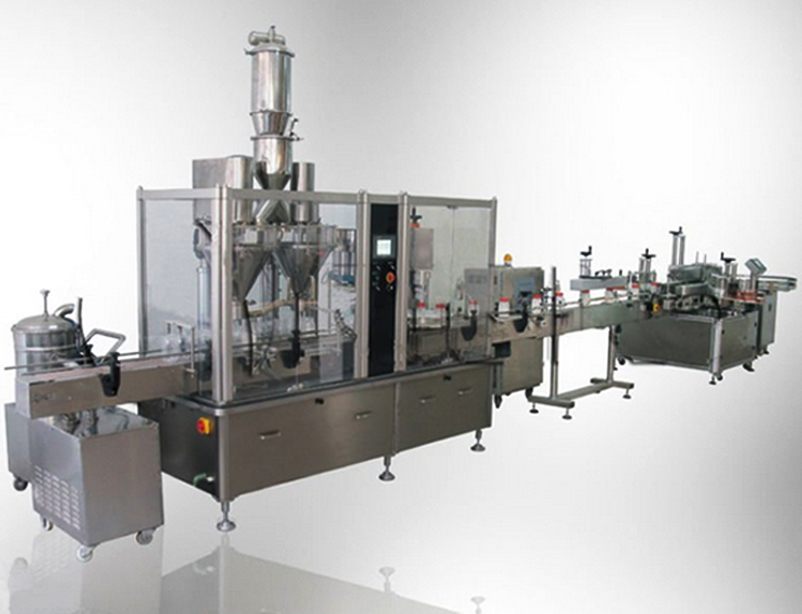 filling-capping-and-labeling-line for powder filling line.jp